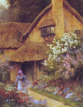 In the cottage garden, Alveston